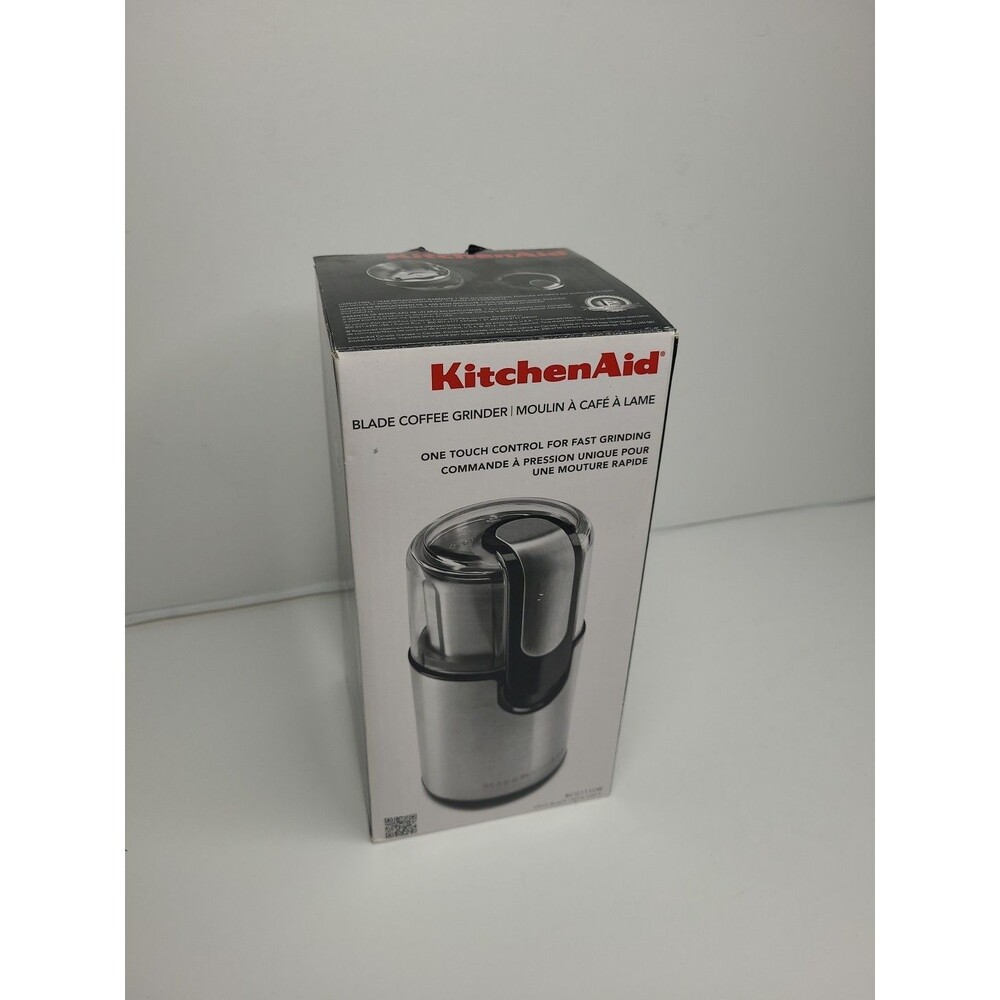 KitchenAid BCG111OB Blade Coffee Grinder, 4 oz